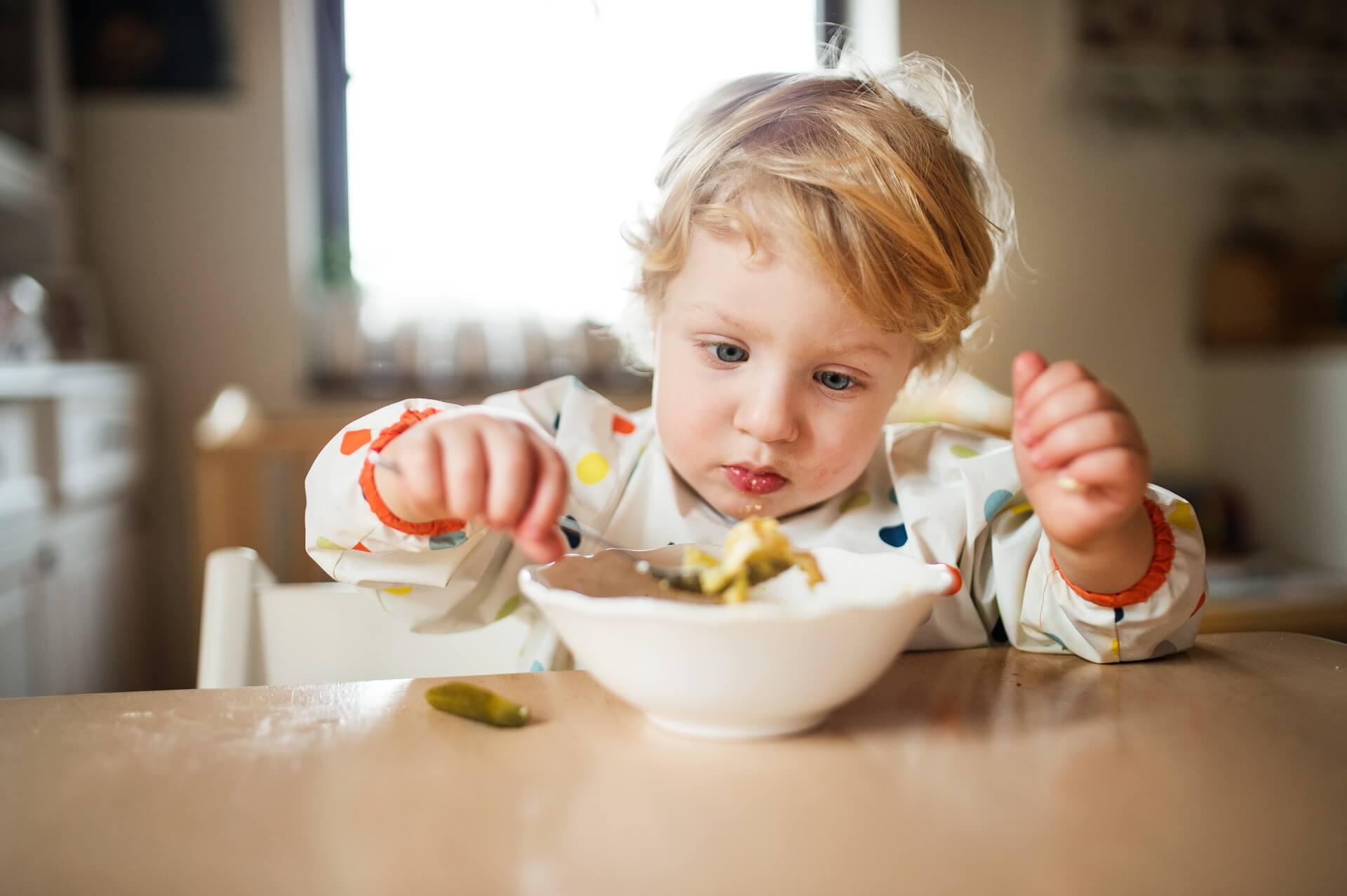 La alimentación de los niños